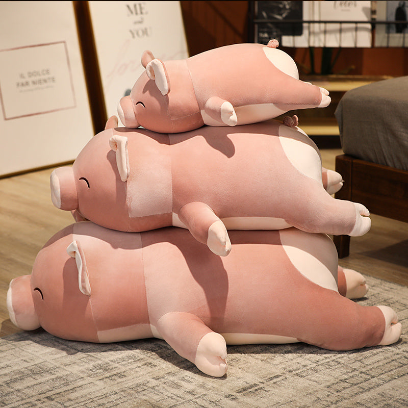Skanto | Poppy das rosa Jumbo-Schweine-Plüschtier