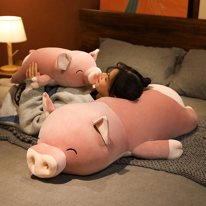 Skanto | Poppy das rosa Jumbo-Schweine-Plüschtier