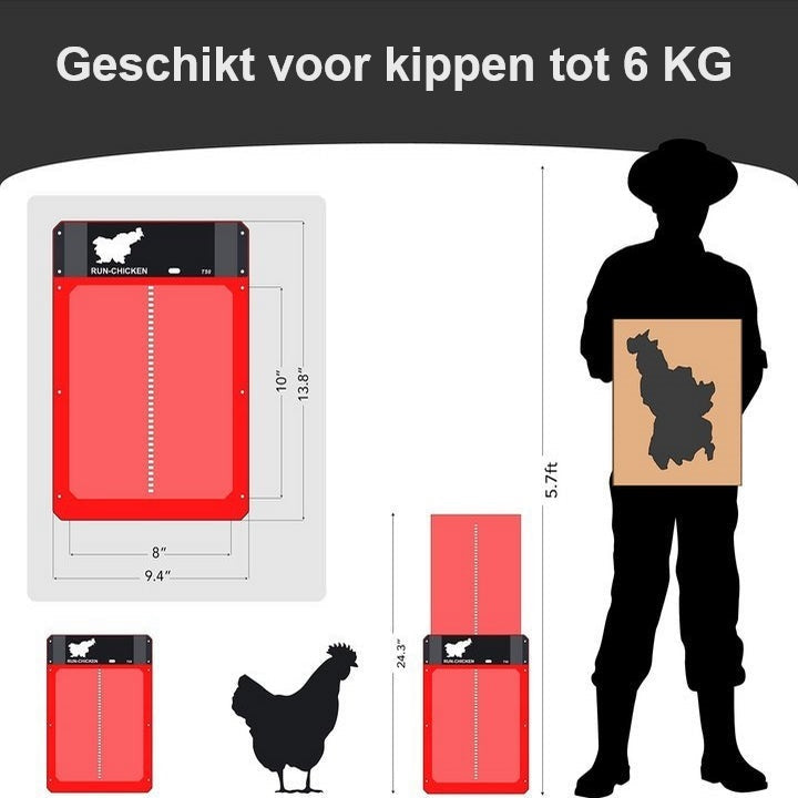 Skanto | PRO+ | Automatische Hühnerstalltür
