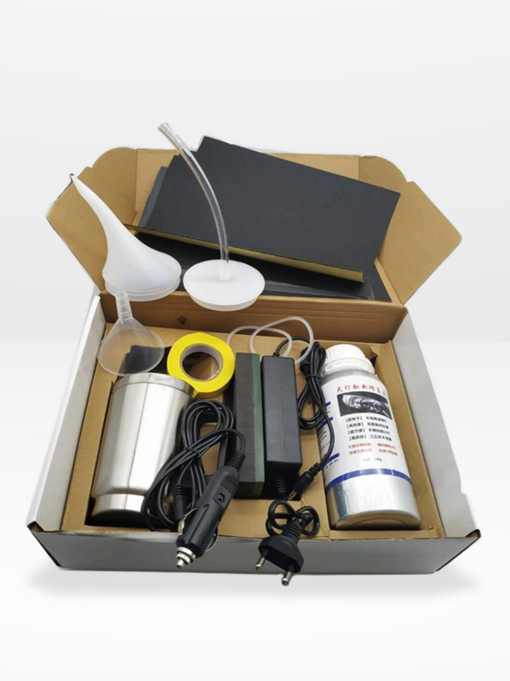 Skanto | Scheinwerfer-Restaurations-Kit | ClearVision | Auto-Scheinwerfer-Reparatur- und Poliersystem