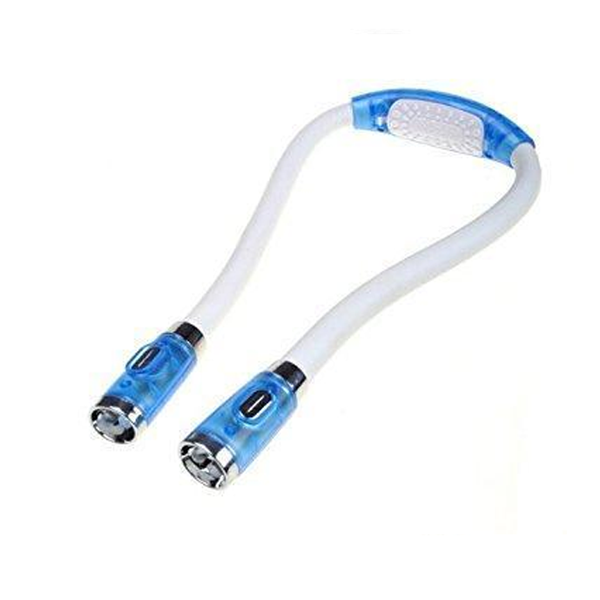 Skanto | FlexiGlow Nackenleuchte – Tragbare LED-Beleuchtung für Handarbeiten und Lesen