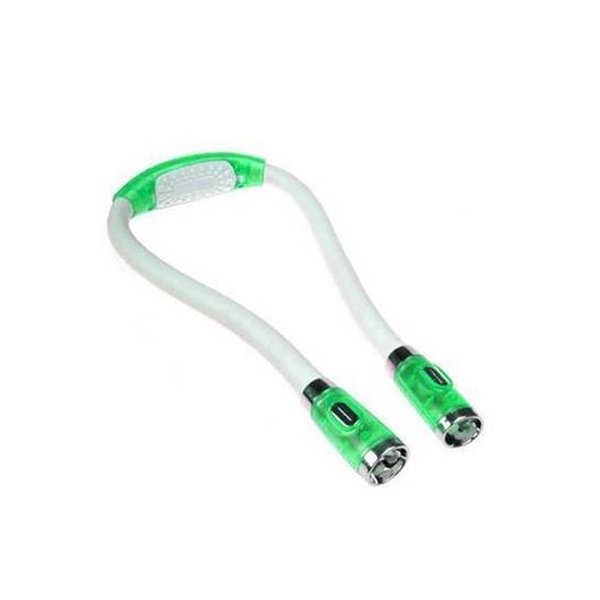 Skanto | FlexiGlow Nackenleuchte – Tragbare LED-Beleuchtung für Handarbeiten und Lesen