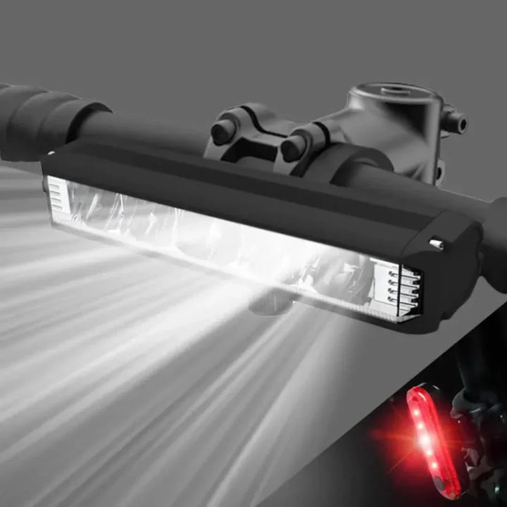 Skanto | Leistungsstarkes Fahrrad-Frontlicht 1400 Lumen – USB wiederaufladbar und wetterfest