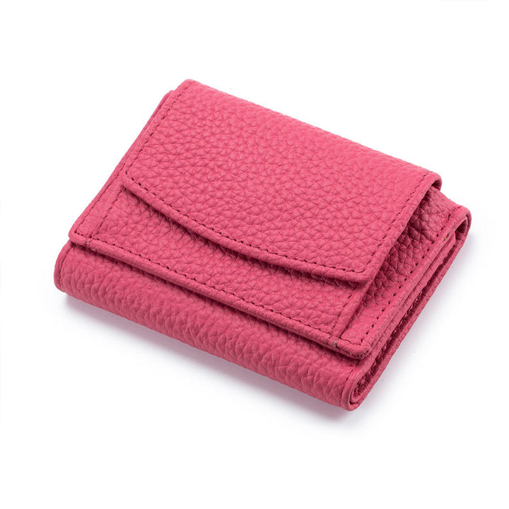 Handgefertigte RFID-Brieftasche aus weichem Leder