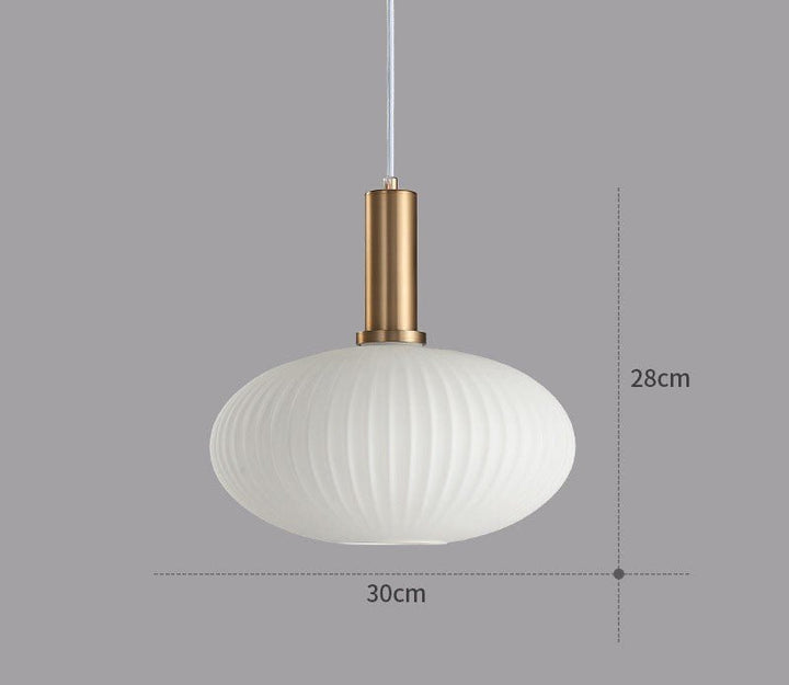 Skanto | Retro Glas-Pendelleuchte - ColorVibe