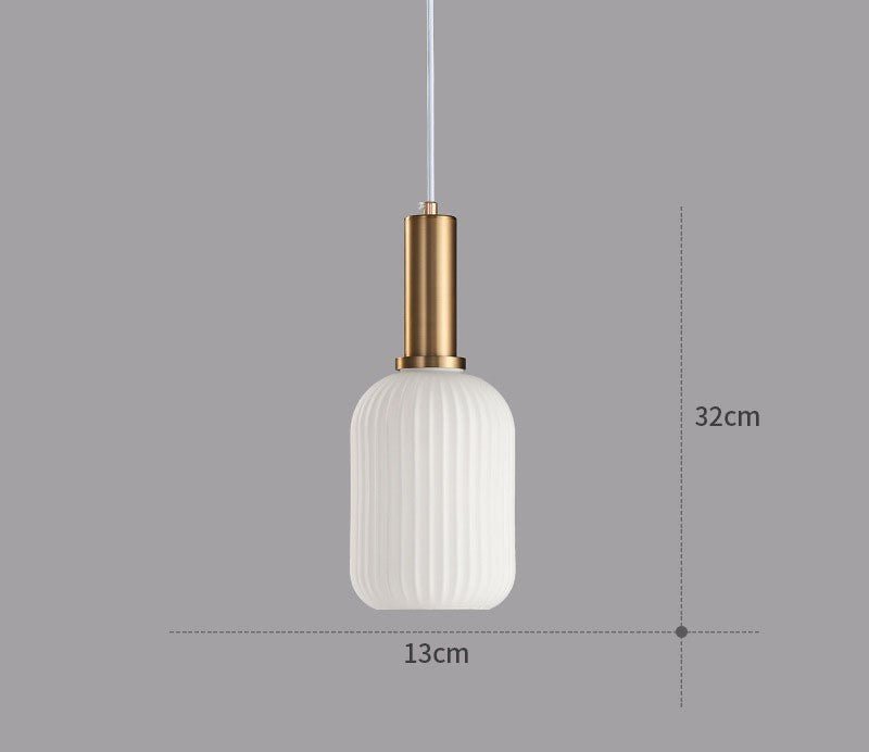 Skanto | Retro Glas-Pendelleuchte - ColorVibe
