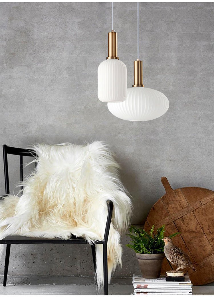 Skanto | Retro Glas-Pendelleuchte - ColorVibe