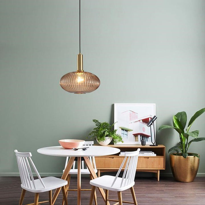 Skanto | Retro Glas-Pendelleuchte - ColorVibe