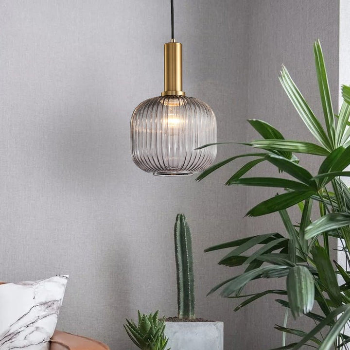 Skanto | Retro Glas-Pendelleuchte - ColorVibe