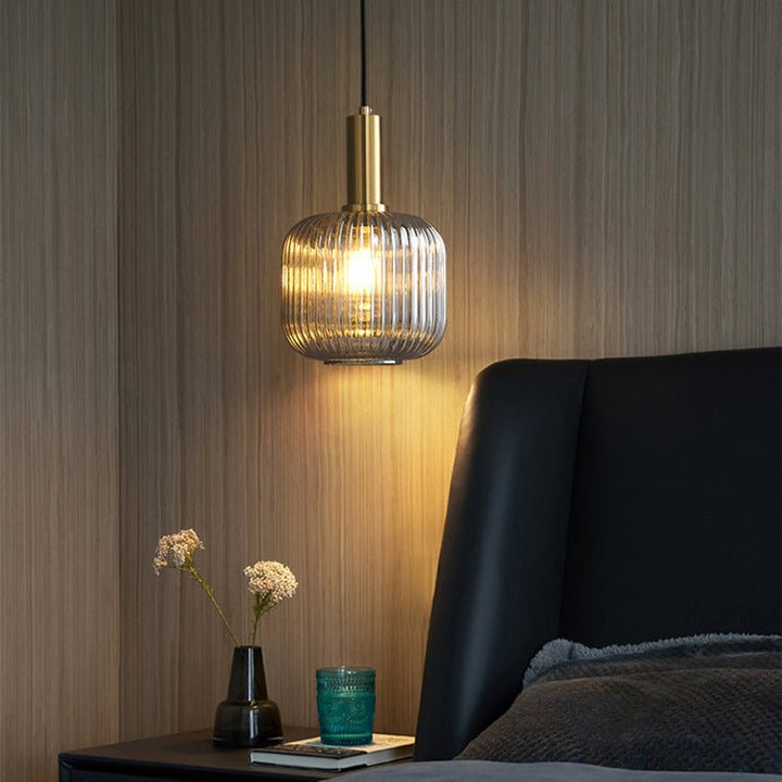 Skanto | Retro Glas-Pendelleuchte - ColorVibe