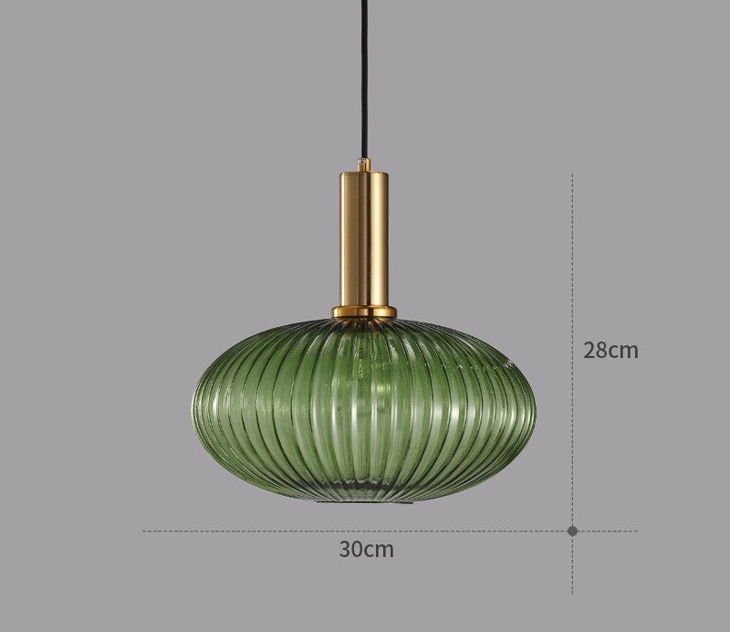 Skanto | Retro Glas-Pendelleuchte - ColorVibe