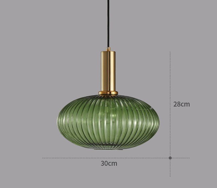 Skanto | Retro Glas-Pendelleuchte - ColorVibe