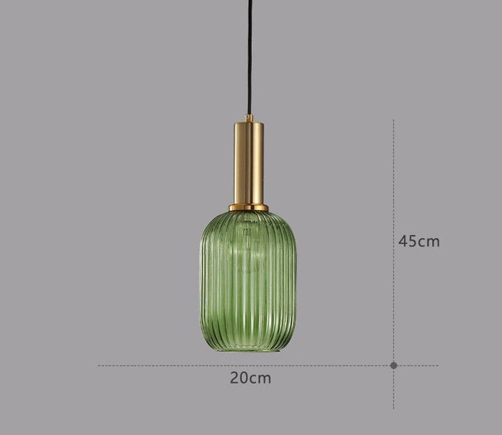 Skanto | Retro Glas-Pendelleuchte - ColorVibe
