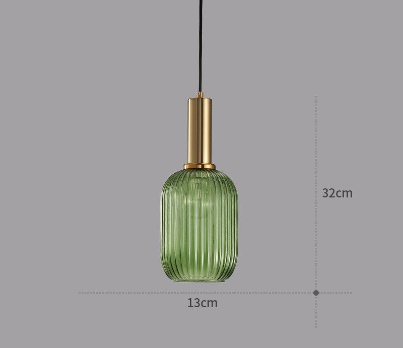 Skanto | Retro Glas-Pendelleuchte - ColorVibe