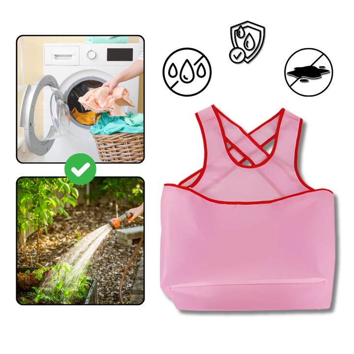Wasserabweisende Schürze mit großen Taschen
