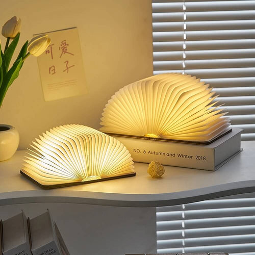 Skanto | LED-Buch-Tischlampe