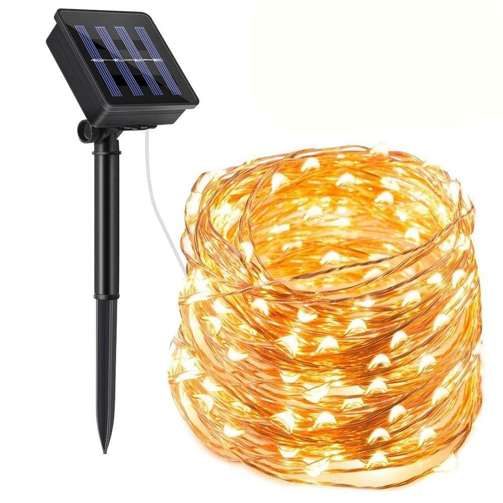 Skanto | LED-Solar-Lichterkette für den Außenbereich