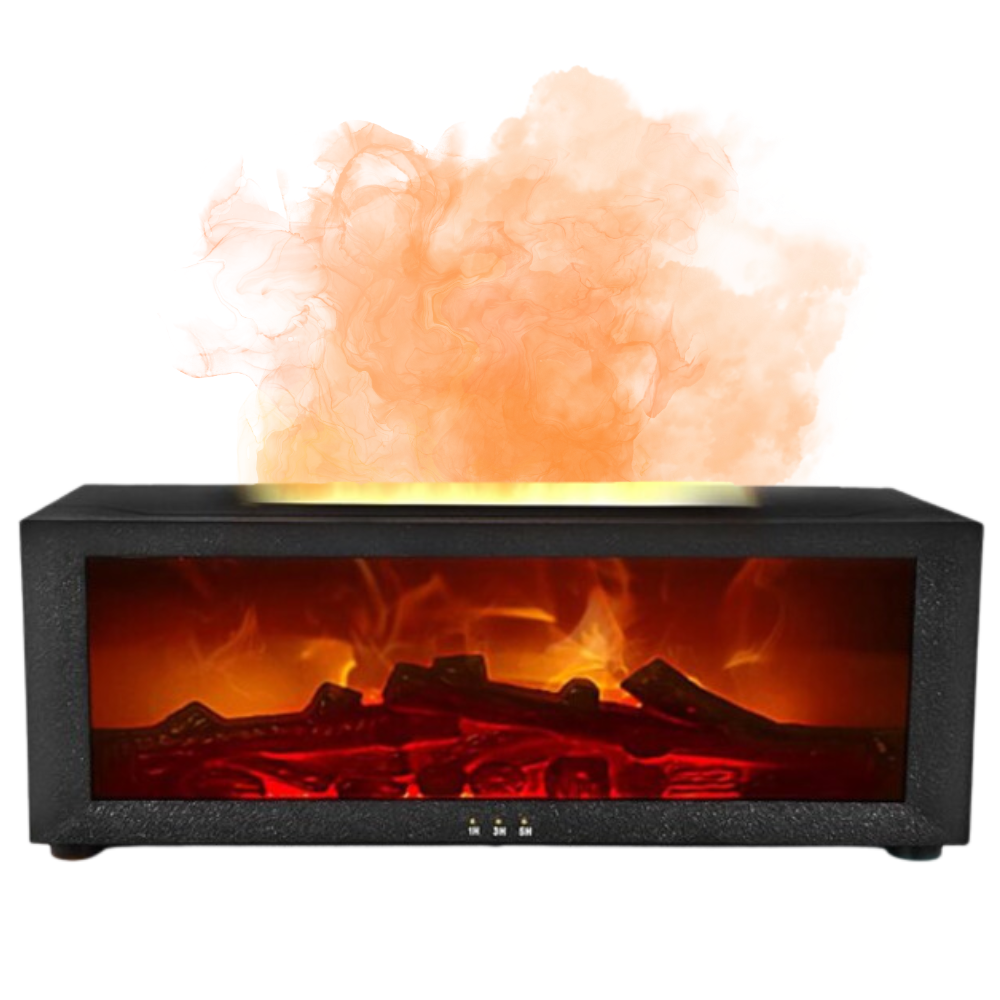 LED-Kamin-Simulation mit Aroma-Diffusor
