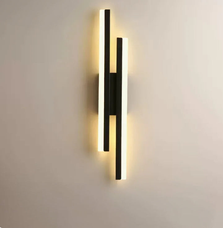 Moderne LED-Wandlampe mit schlichtem Design, minimalistische Wandlampe für Flur & Wohnzimmer