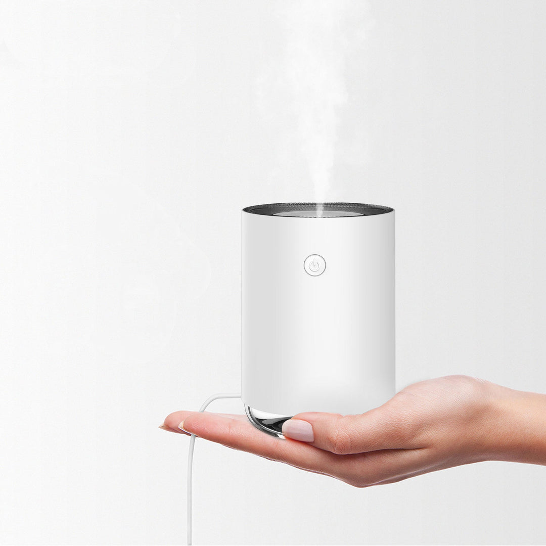 Skanto | MistFris Mini-Luftbefeuchter – Flüsterleise und USB-betrieben (2W)