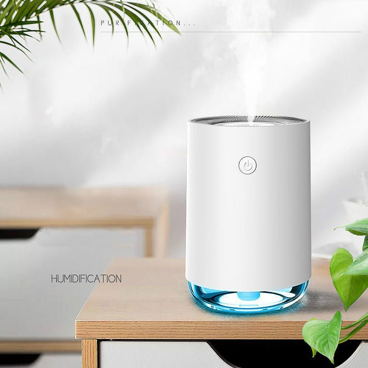 Skanto | MistFris Mini-Luftbefeuchter – Flüsterleise und USB-betrieben (2W)