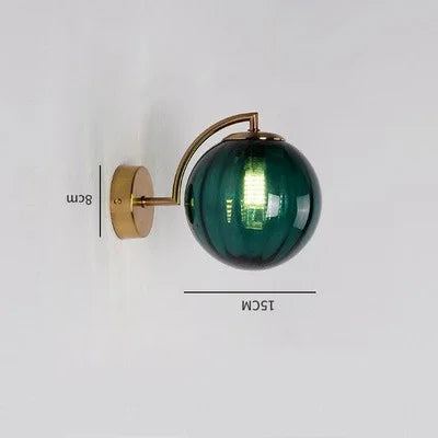 Skanto | Luxuriöse moderne Glas-Wandlampe - CrystalGlow