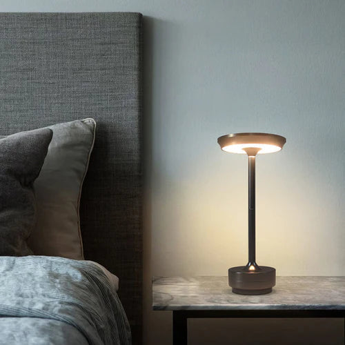 Skanto | Luxuriöse kabellose LED-Tischlampe - Luna Glow