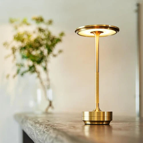 Skanto | Luxuriöse kabellose LED-Tischlampe - Luna Glow