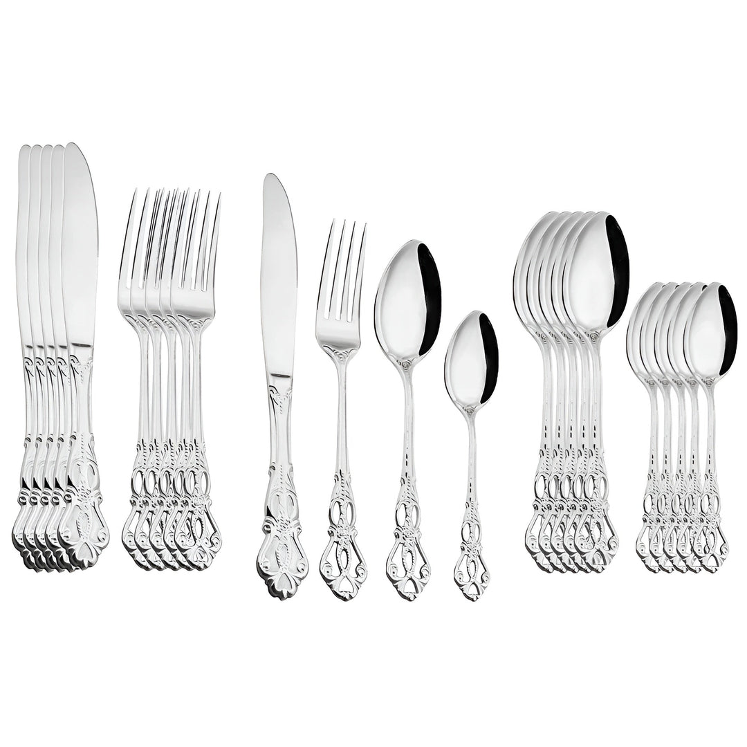 Skanto | RoyalCutlery Besteckset | Edelstahl | 24 Teile