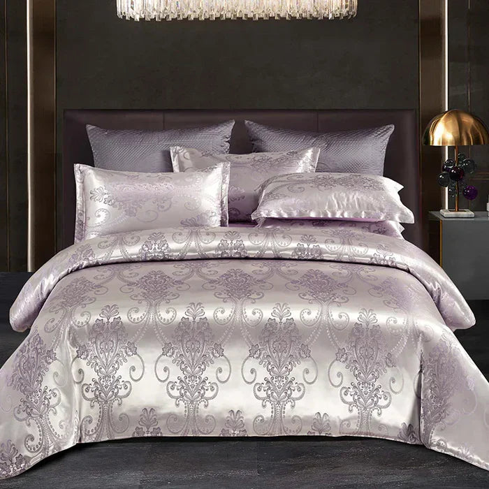 Skanto | Luxuriöses Satin-Bettwäsche-Set - RoyalDream