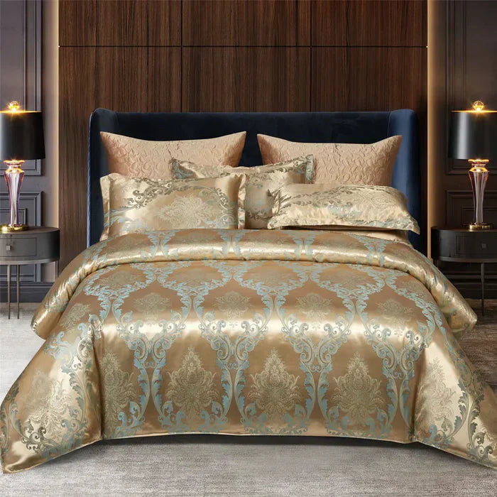 Skanto | Luxuriöses Satin-Bettwäsche-Set - RoyalDream