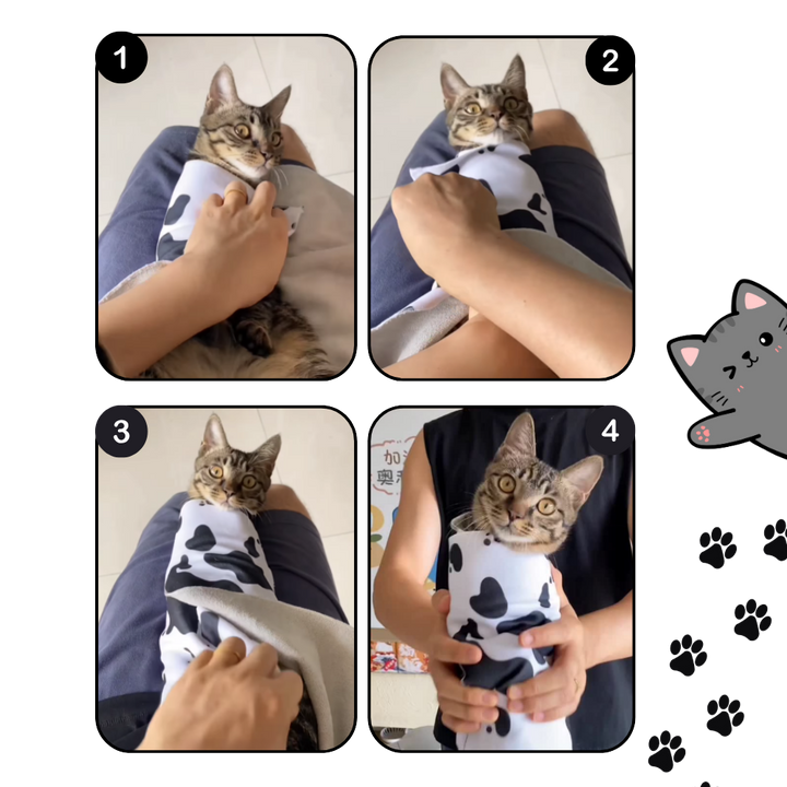 Magische selbstklebende Katzenbandage