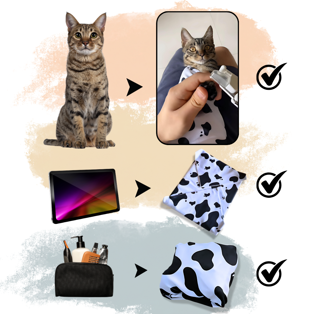 Magische selbstklebende Katzenbandage