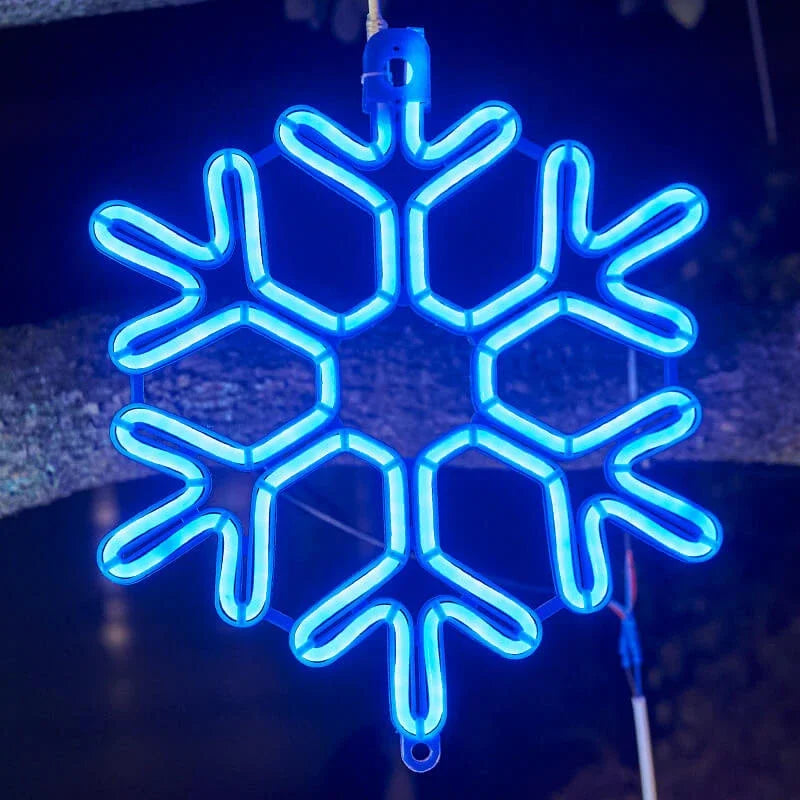 Skanto | Weihnachtsdekoration LED Outdoor Schneeflockenlichter