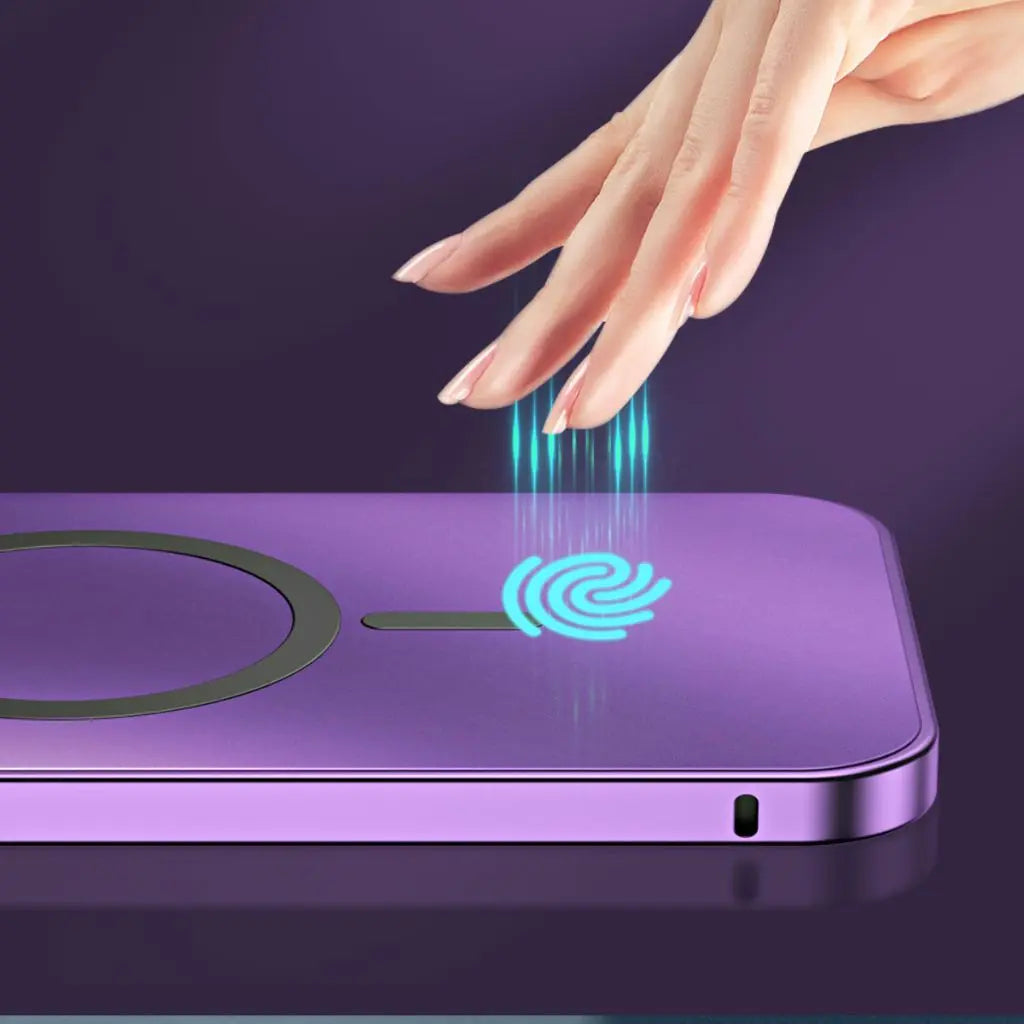 Skanto | Magnetische Metallhülle für iPhone – Robuster Schutz mit schlankem Design und MagSafe-Kompatibilität