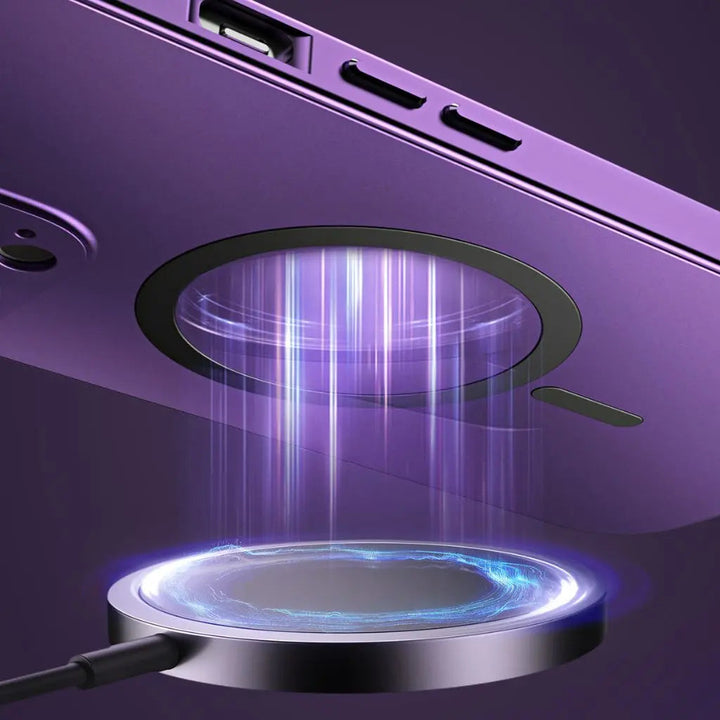 Skanto | Magnetische Metallhülle für iPhone – Robuster Schutz mit schlankem Design und MagSafe-Kompatibilität
