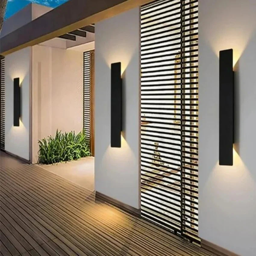 Skanto | Wetterfeste LED-Außenwandleuchte | IP65, energiesparend & modernes Design für Garten und Terrasse