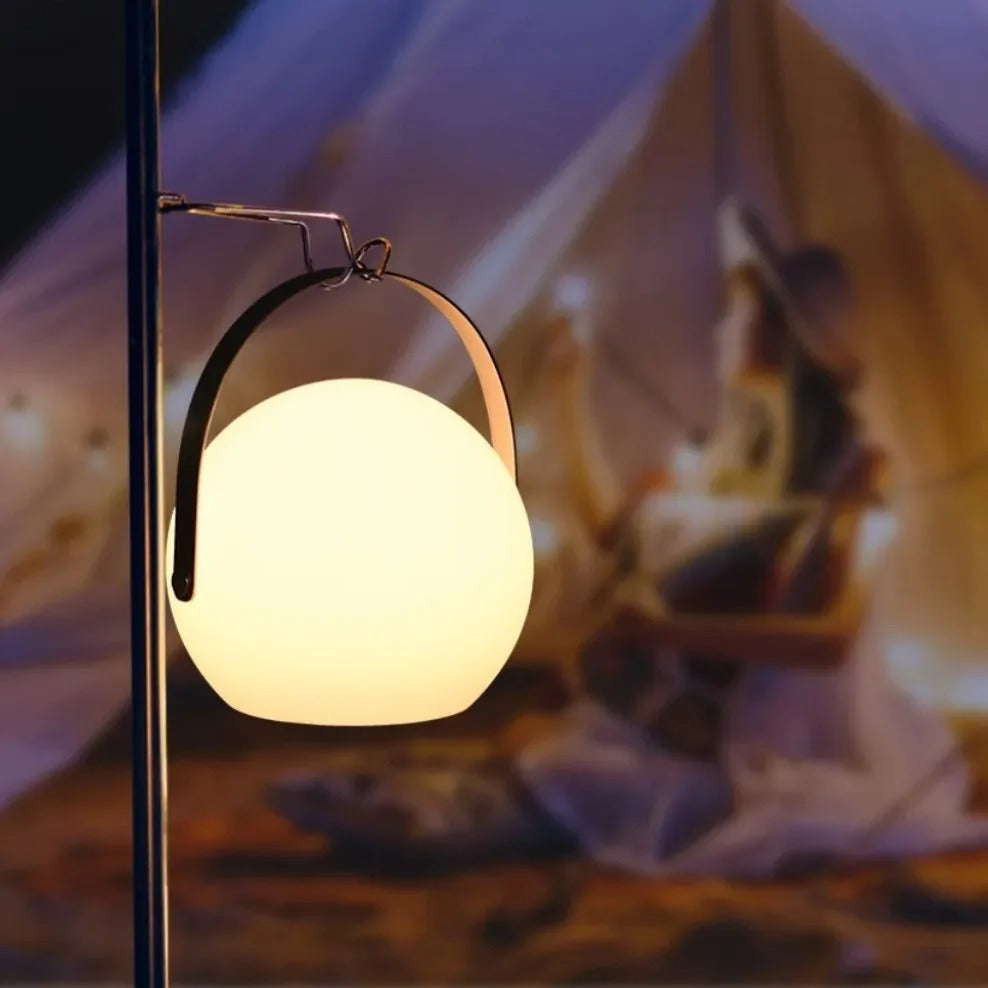 Skanto | LuminaFusion Lampe – Tragbare, wasserdichte, kabellose Tischlampe mit Fernbedienung