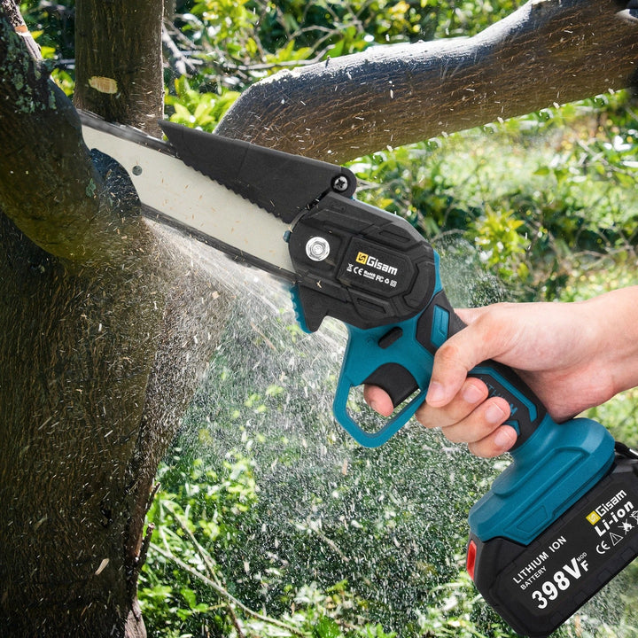 Skanto | SharpCut 6” Akku-Kettensäge | Leistungsstark & ergonomisch | Leichtgewicht