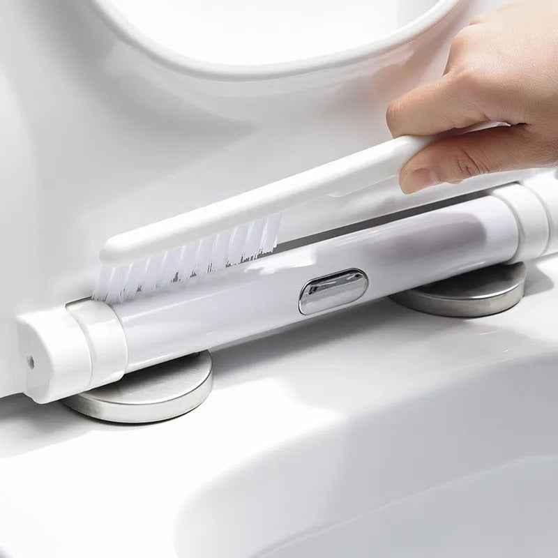 Skanto | Toilettenbürste | Wandmontiert, hygienisches Design mit langlebigen Bürsten für vollständige Reinigung in kleinen Bädern