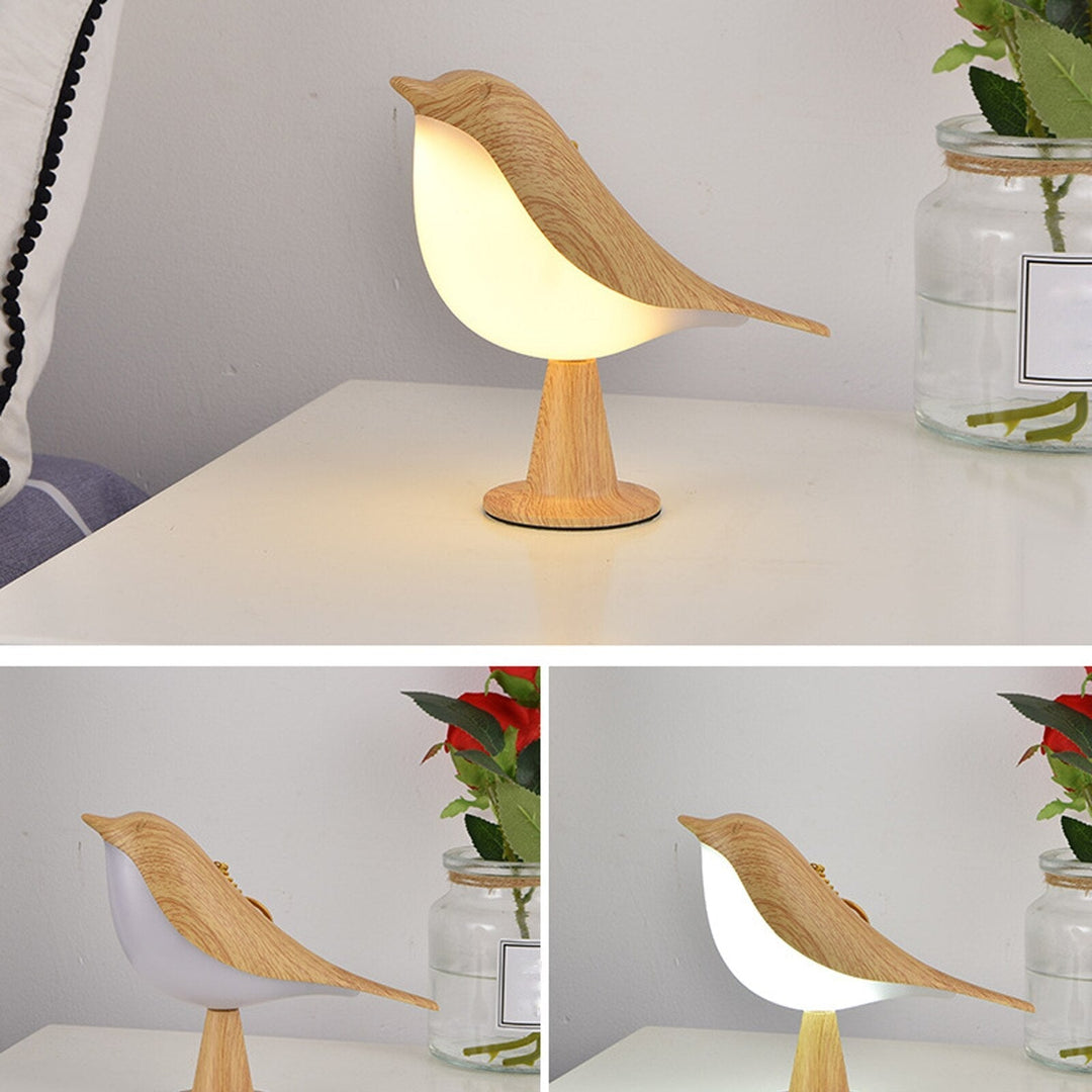 Skanto | Moderne LED Tischlampe im Vogel-Design