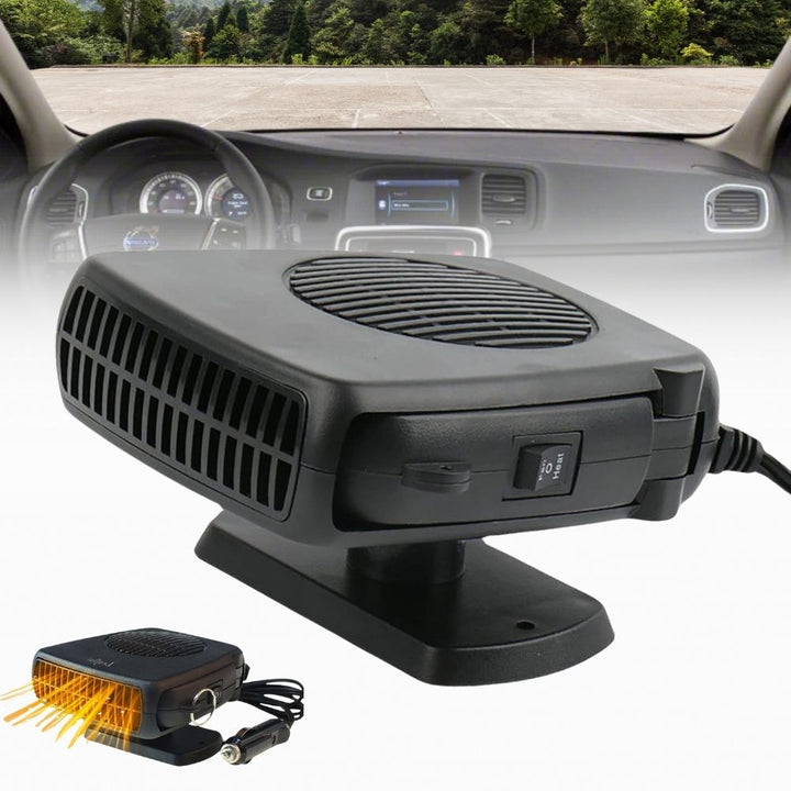 Skanto | TurboHeat | 12V Autoheizung – 150W/300W Keramik-Heizlüfter, tragbarer Auto-Defroster & Wärmer