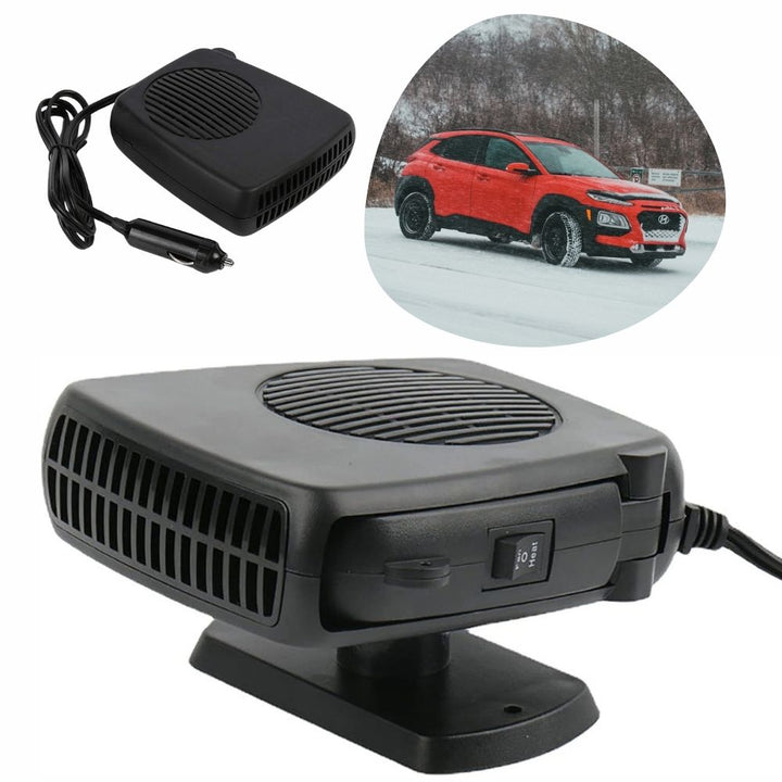 Skanto | TurboHeat | 12V Autoheizung – 150W/300W Keramik-Heizlüfter, tragbarer Auto-Defroster & Wärmer