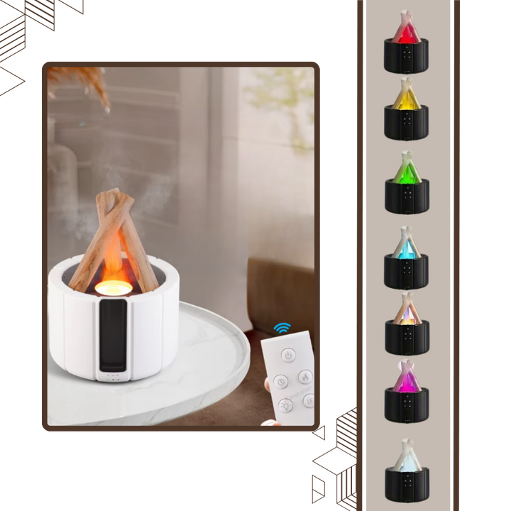 Fesselnder Lagerfeuer-Aromatherapie-Diffusor