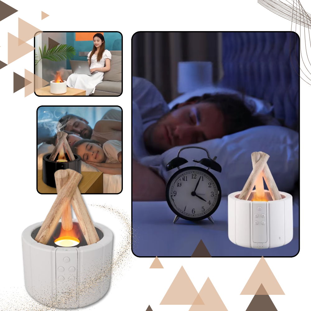 Fesselnder Lagerfeuer-Aromatherapie-Diffusor
