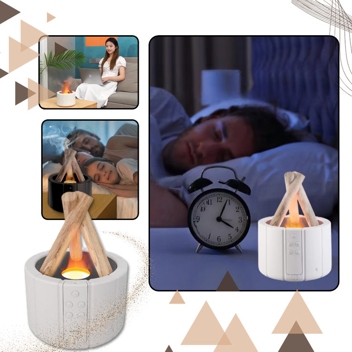 Fesselnder Lagerfeuer-Aromatherapie-Diffusor