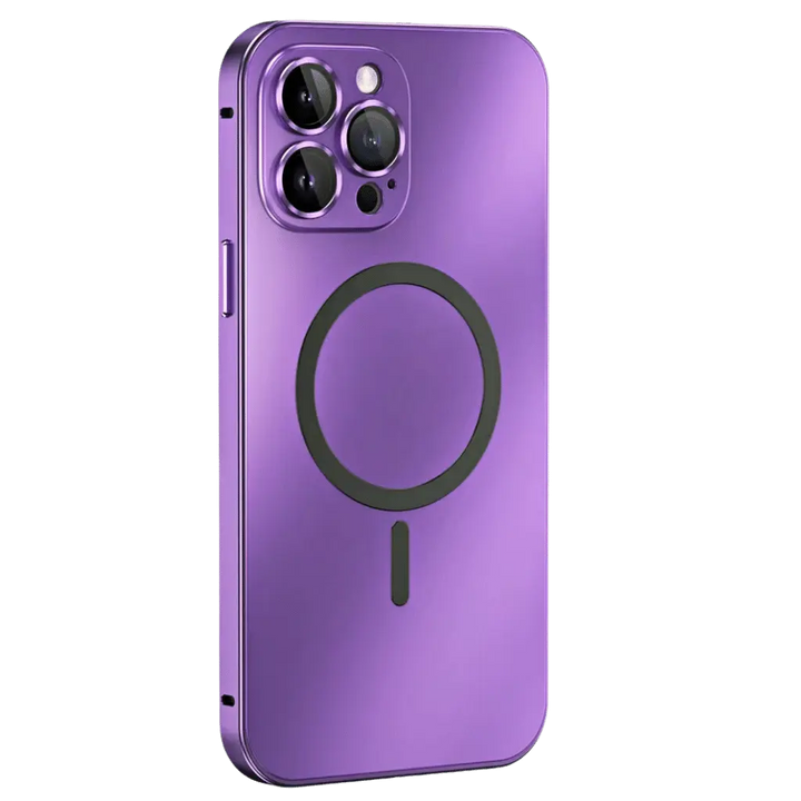 Skanto | Magnetische Metallhülle für iPhone – Robuster Schutz mit schlankem Design und MagSafe-Kompatibilität