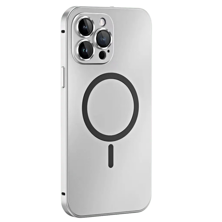 Skanto | Magnetische Metallhülle für iPhone – Robuster Schutz mit schlankem Design und MagSafe-Kompatibilität