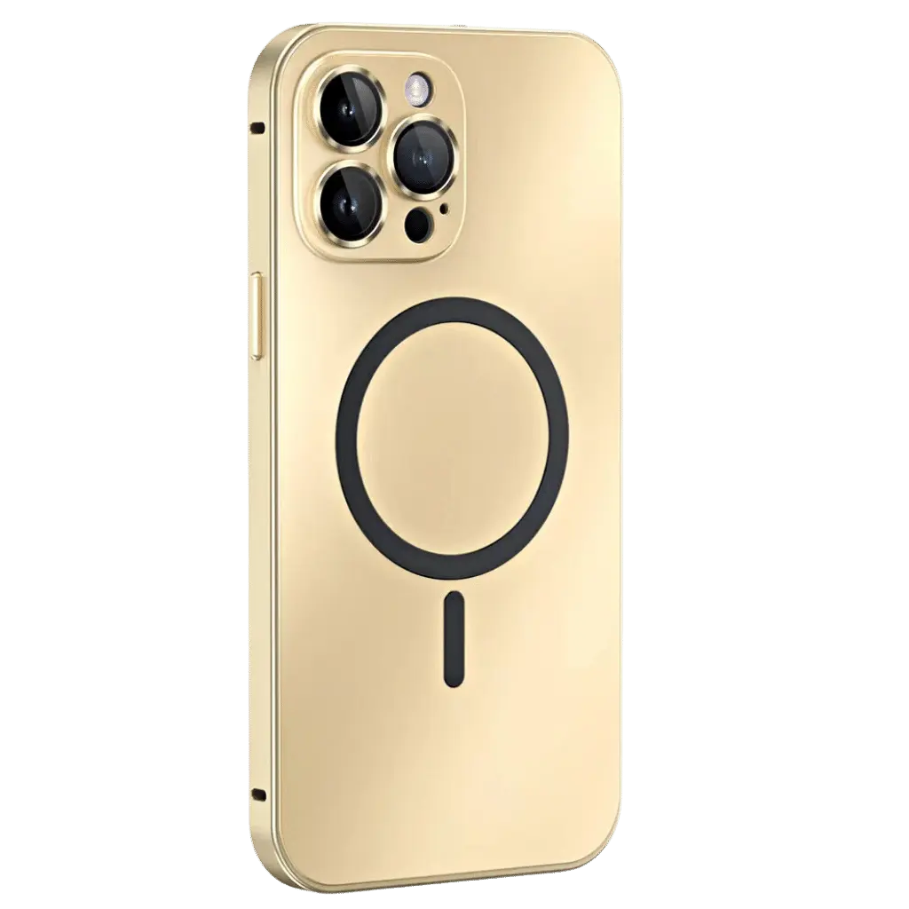 Skanto | Magnetische Metallhülle für iPhone – Robuster Schutz mit schlankem Design und MagSafe-Kompatibilität