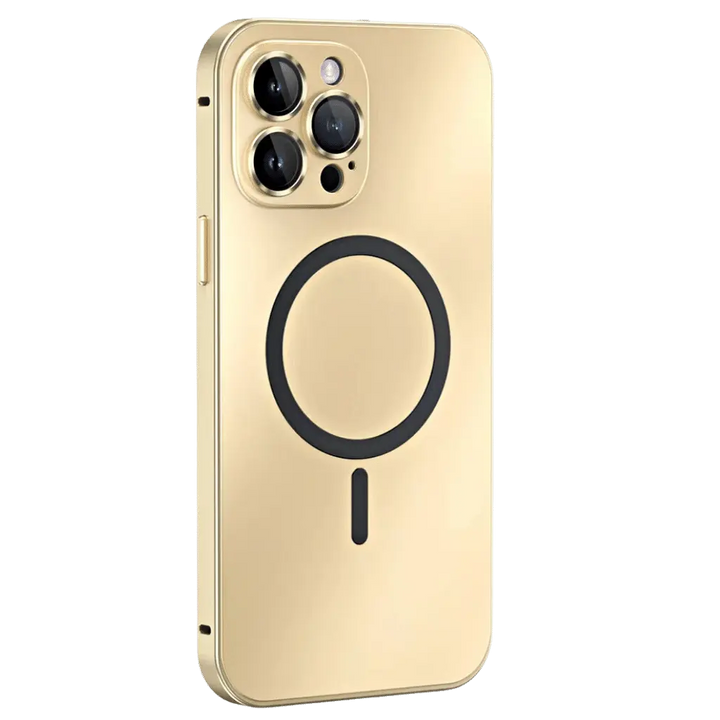 Skanto | Magnetische Metallhülle für iPhone – Robuster Schutz mit schlankem Design und MagSafe-Kompatibilität
